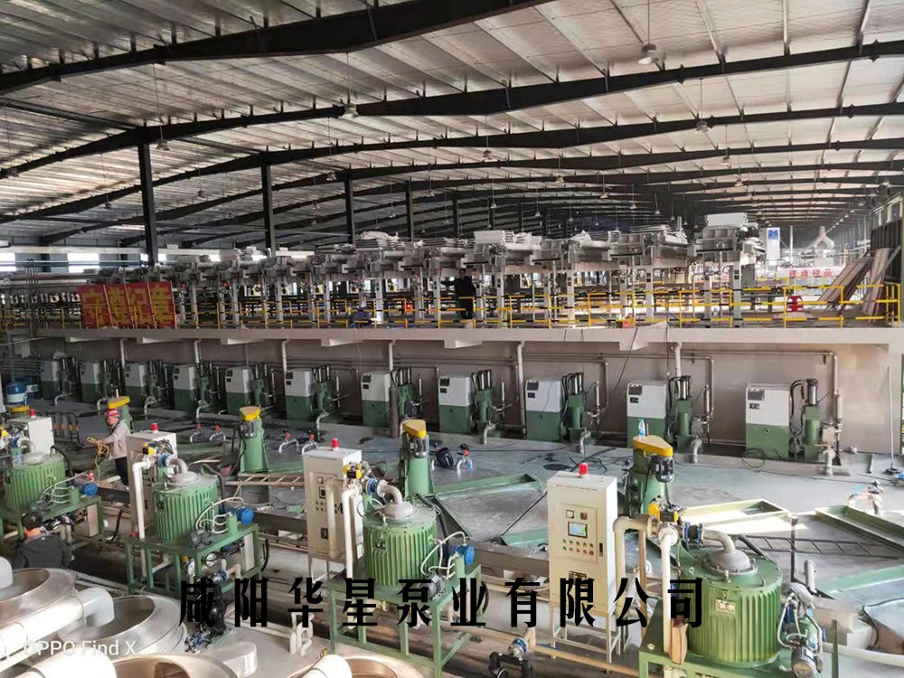 電瓷行業(yè)咸陽柱塞泵使用現場